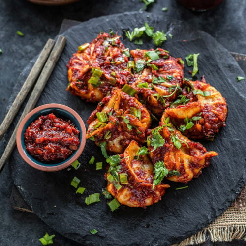 Chilly Paneer Momos